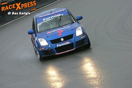 Bjron Cornelissen in actie